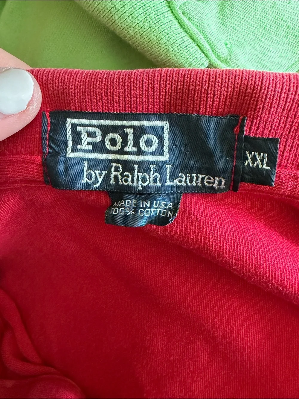 Vintage Polo Ralph Lauren Soft Cotton Polo Shirt Bundle XXL USA Sri Lanka